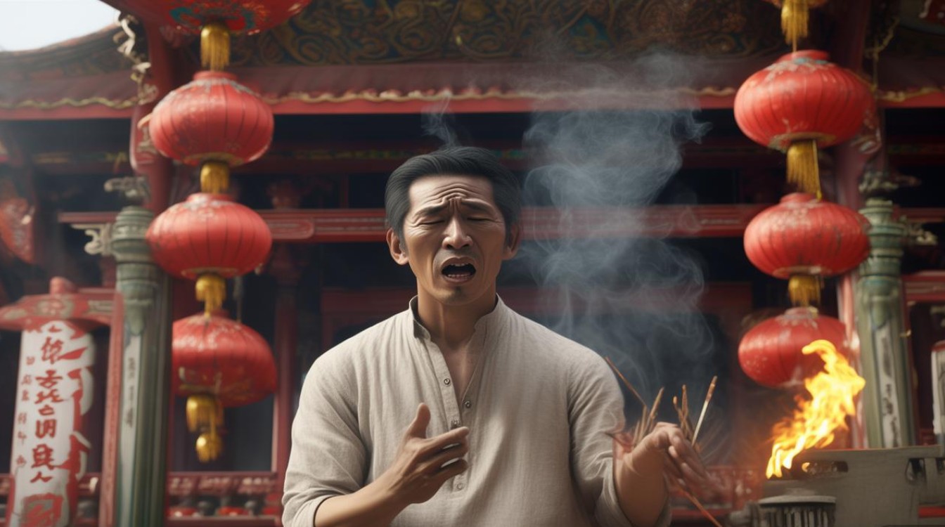去寺庙烧香浑身难受