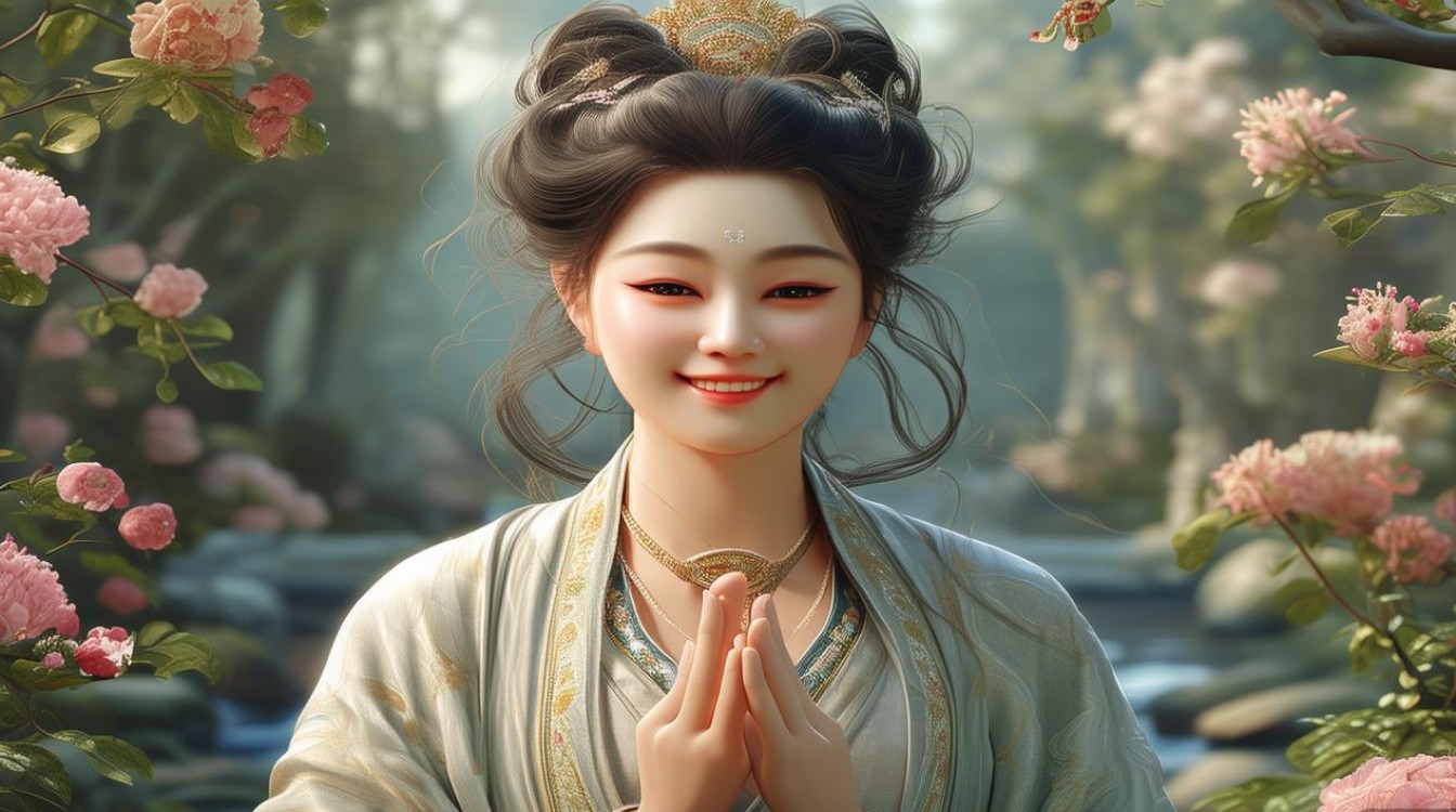 菩萨笑口常开图片