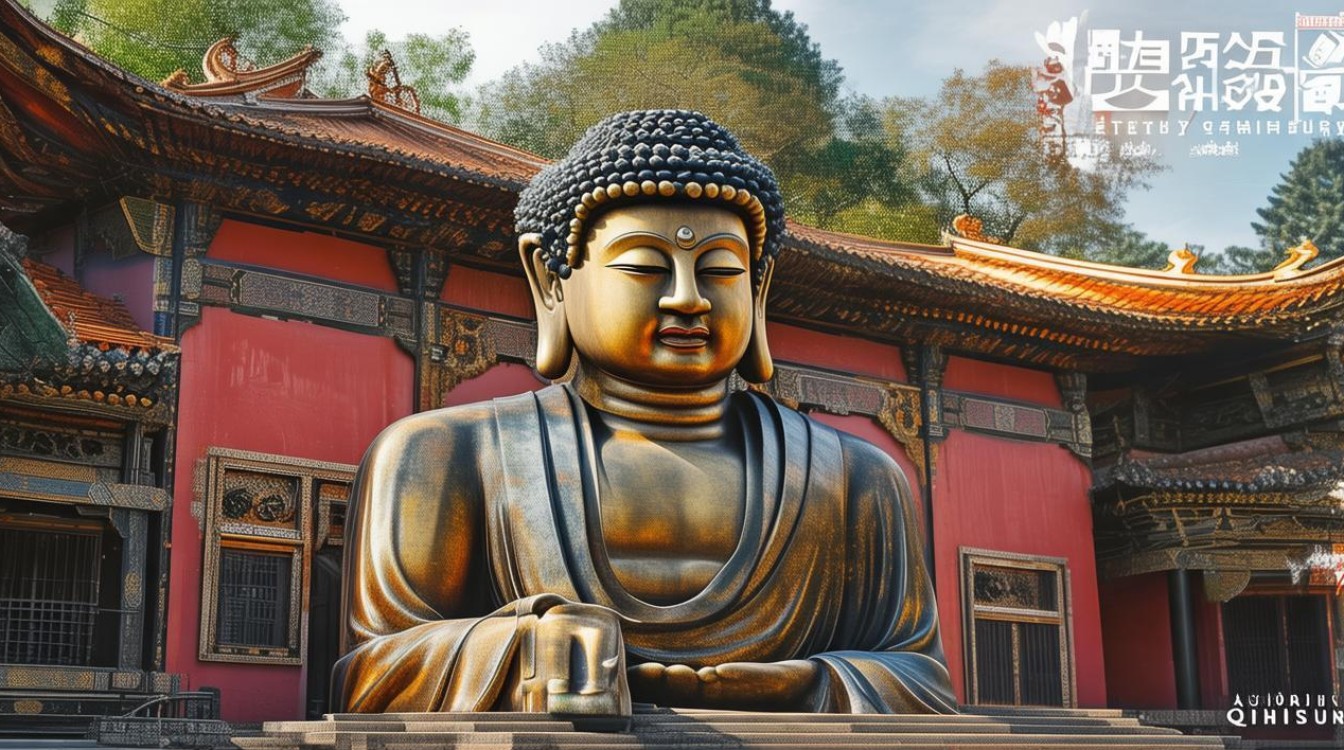 鞍山千山寺庙大佛