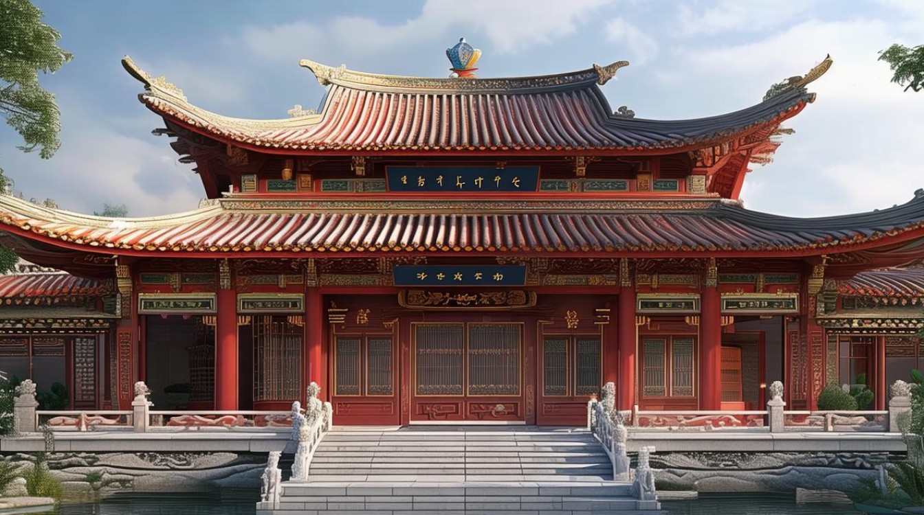 广西新建的寺庙建筑
