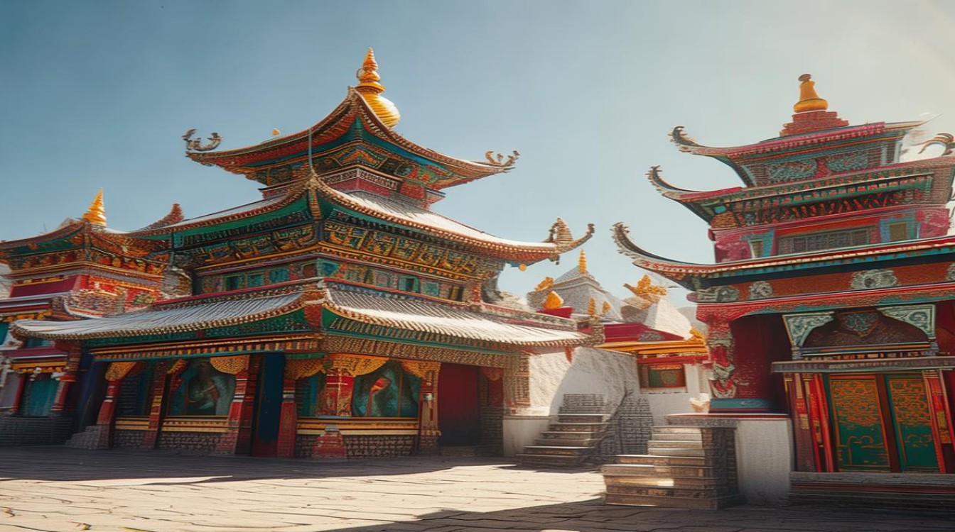 拉萨的八座寺庙