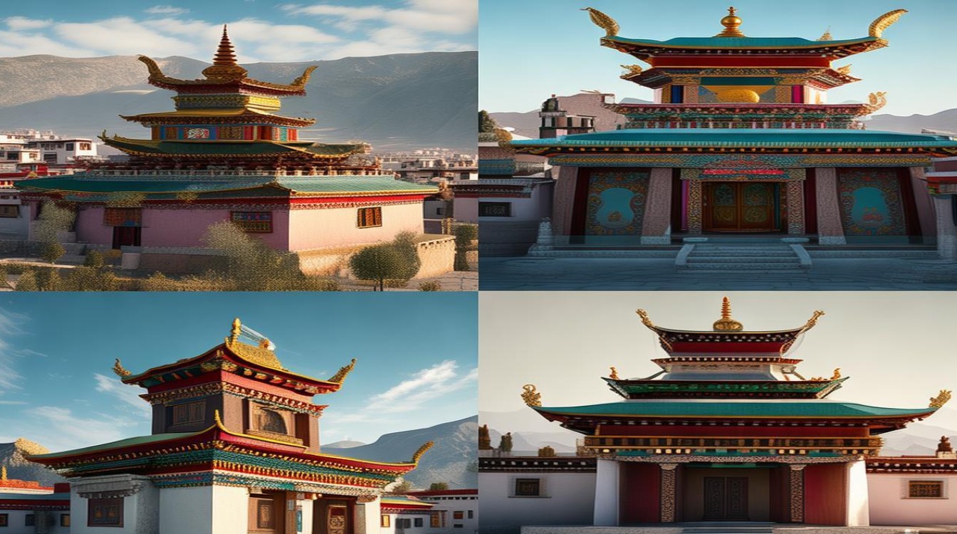 拉萨的八座寺庙