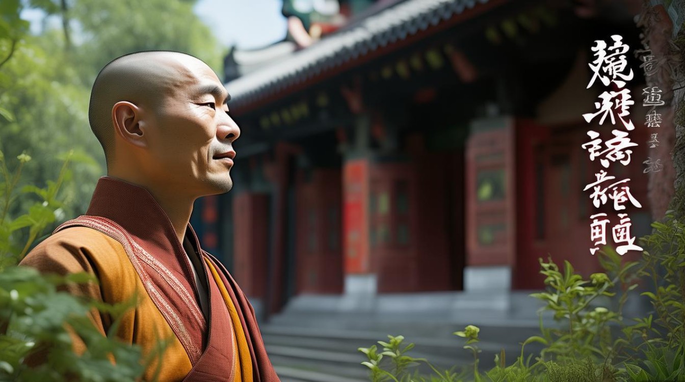 湖北当阳寺法师