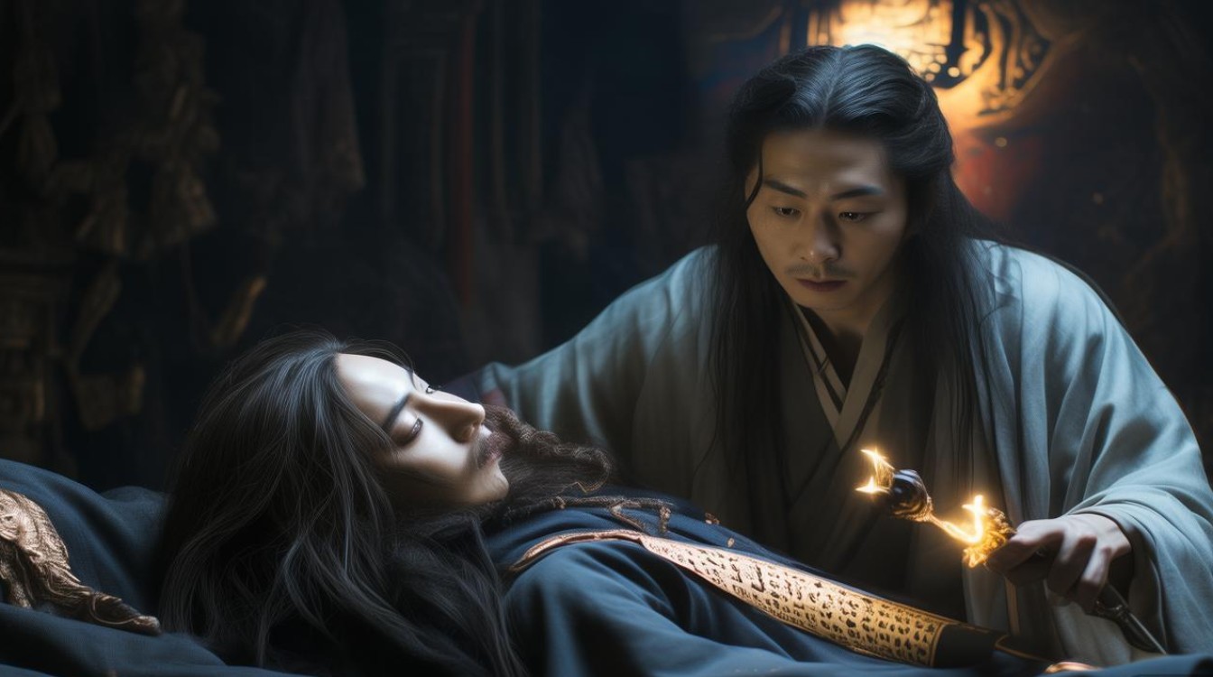 人去世后法师