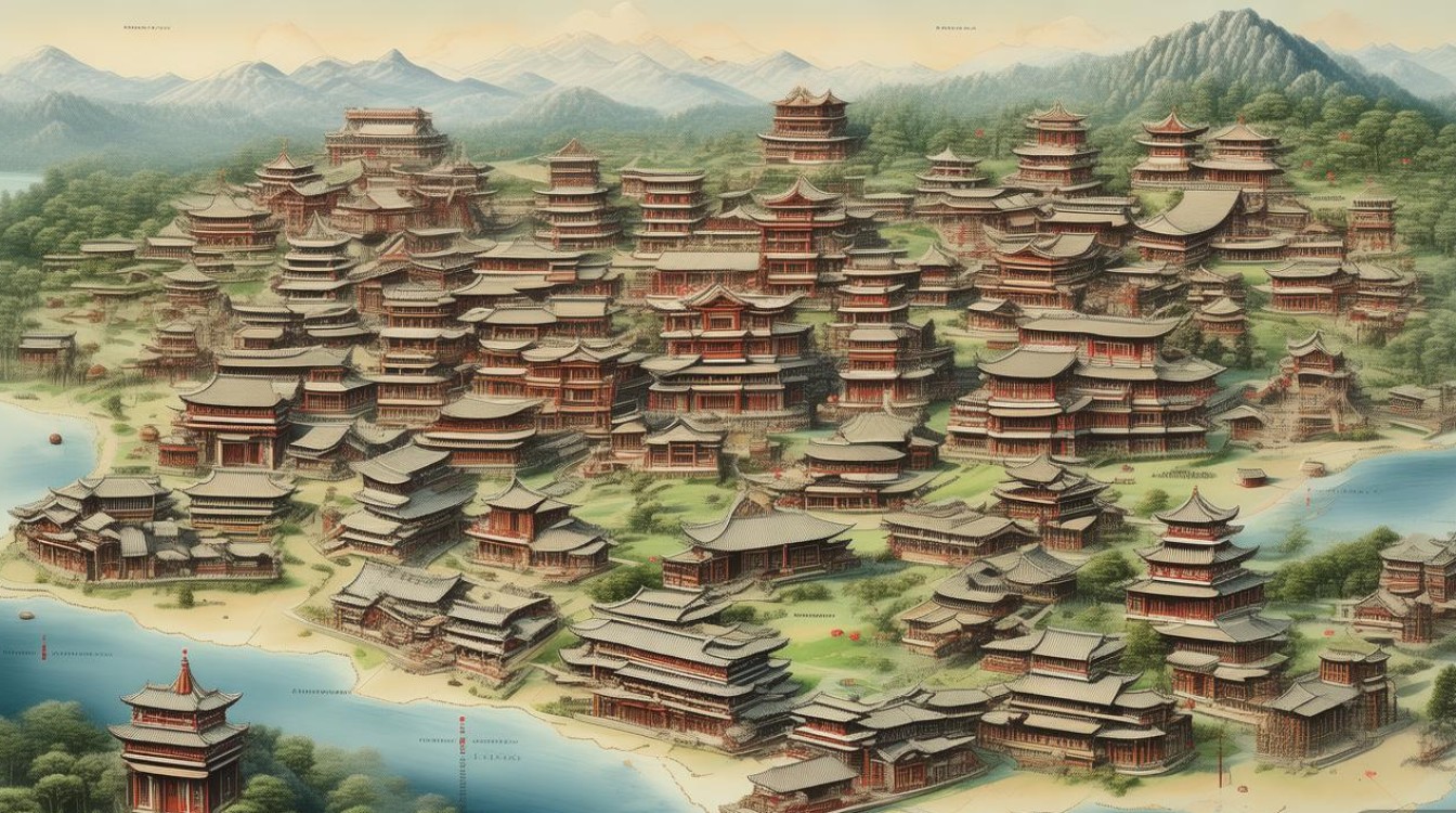 浙江寺庙分布图
