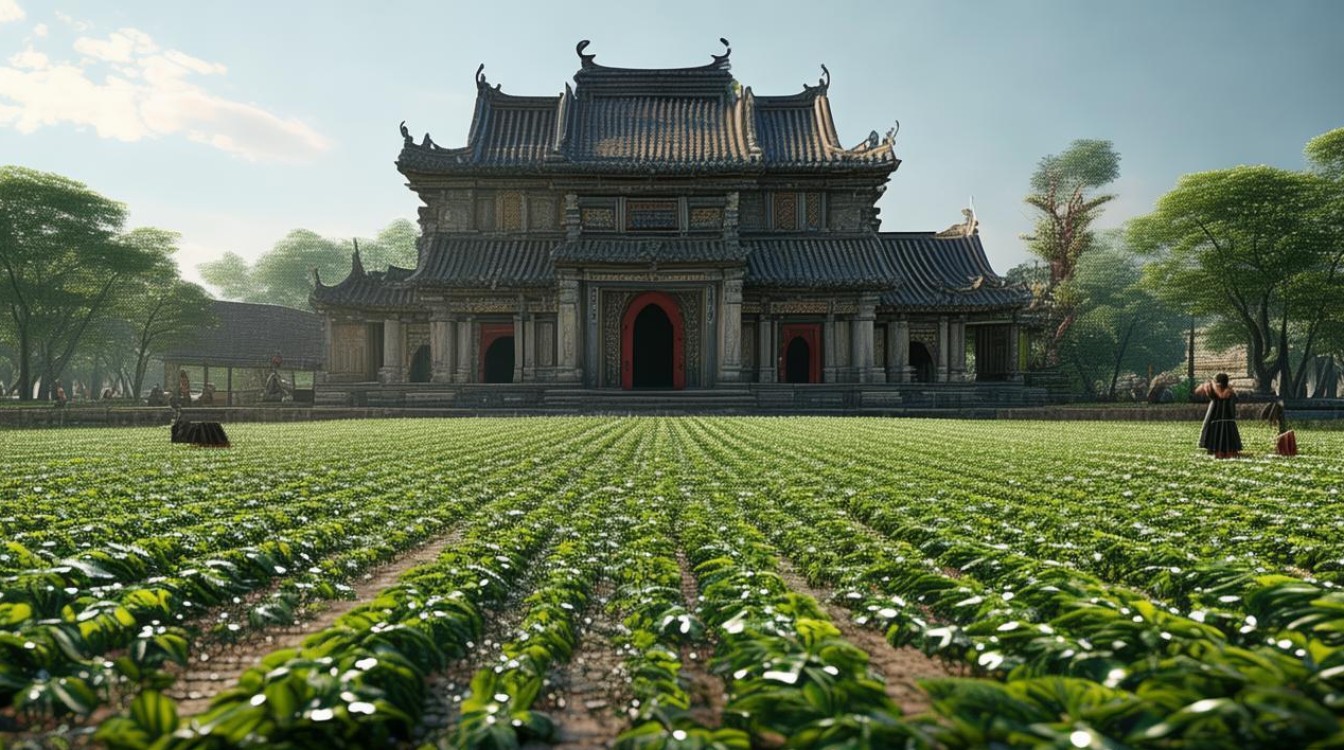 现在寺庙还有僧田