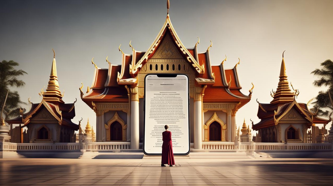 泰国佛教整顿寺庙iphone