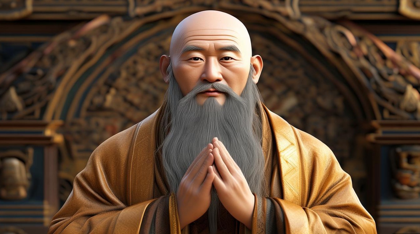 法师开示请佛像