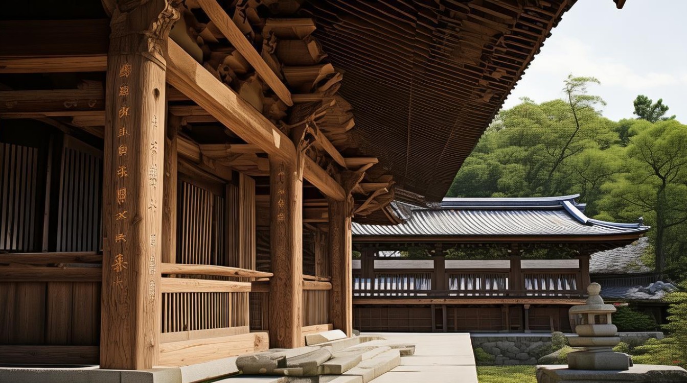 日本寺庙的建筑特点