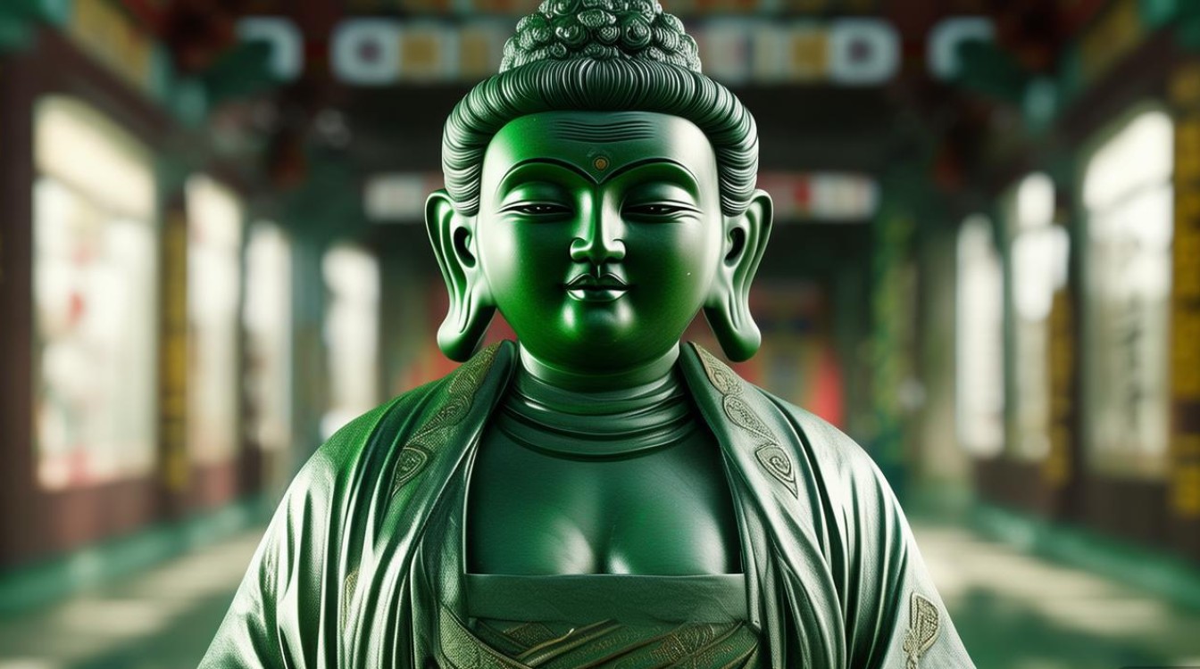 绿肚母菩萨