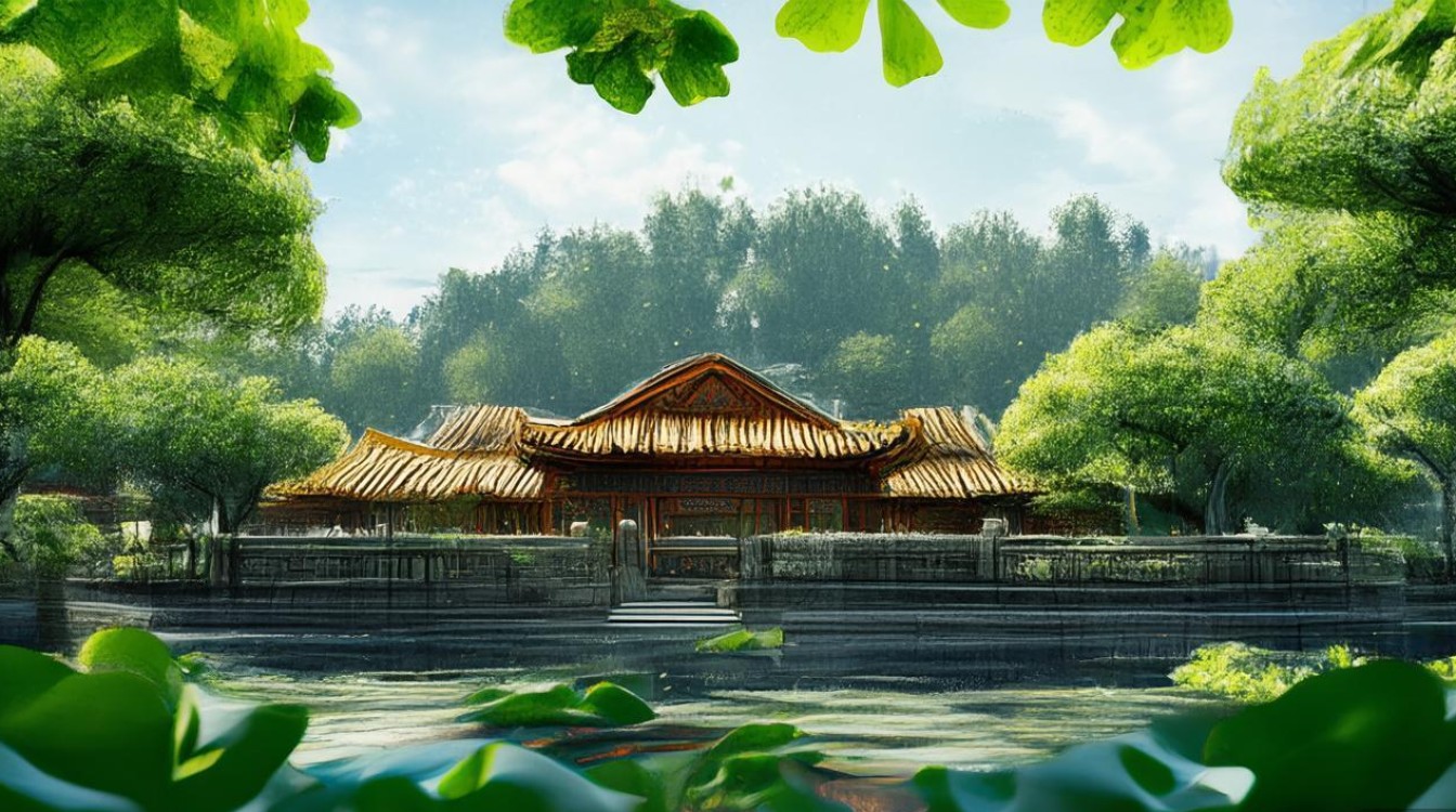 巢湖高林莲花寺庙