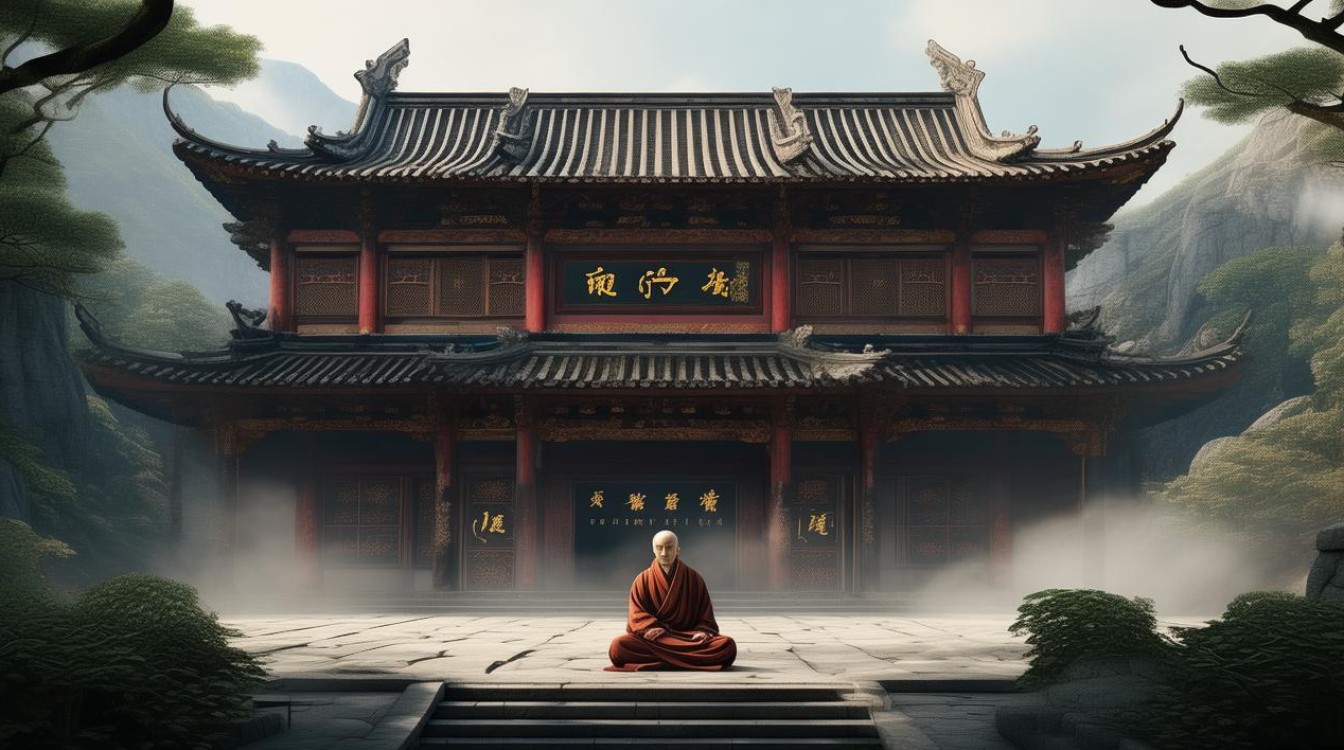 重庆偏僻深山寺庙修行