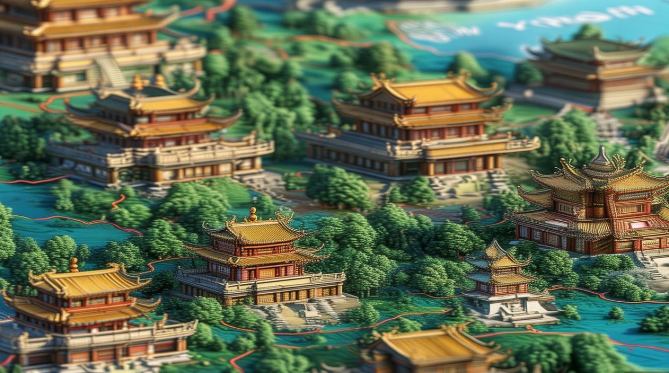 云南寺庙分布图