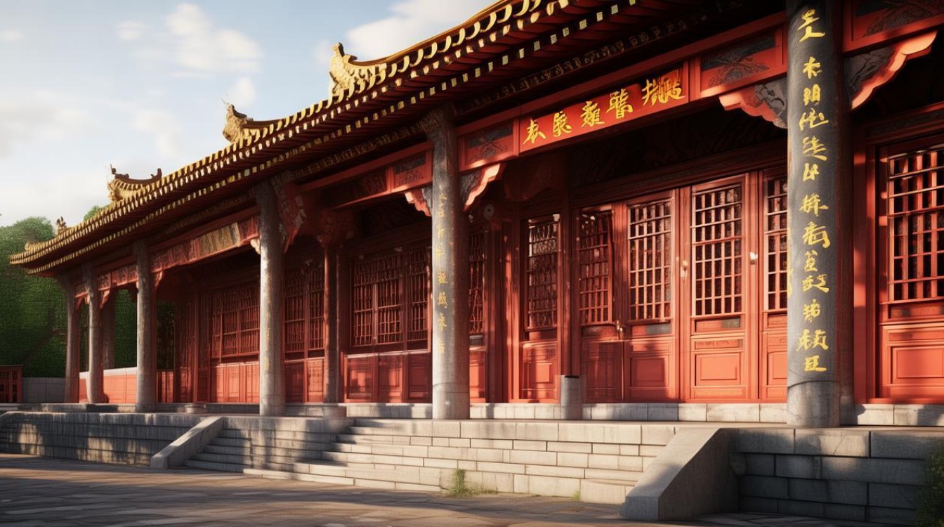 陕西澄县的寺庙