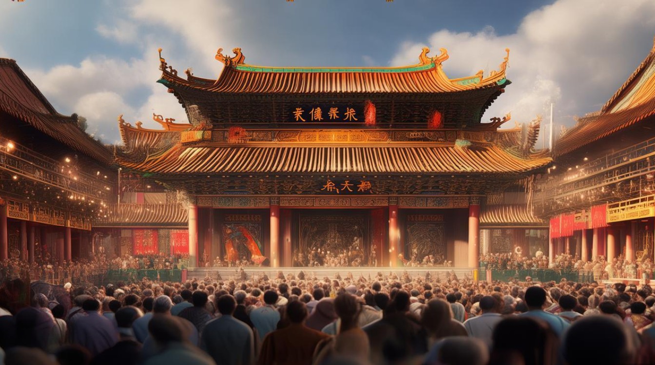 新乡寺庙落成典礼