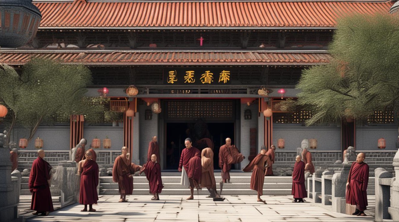 长治哪个寺庙有僧人
