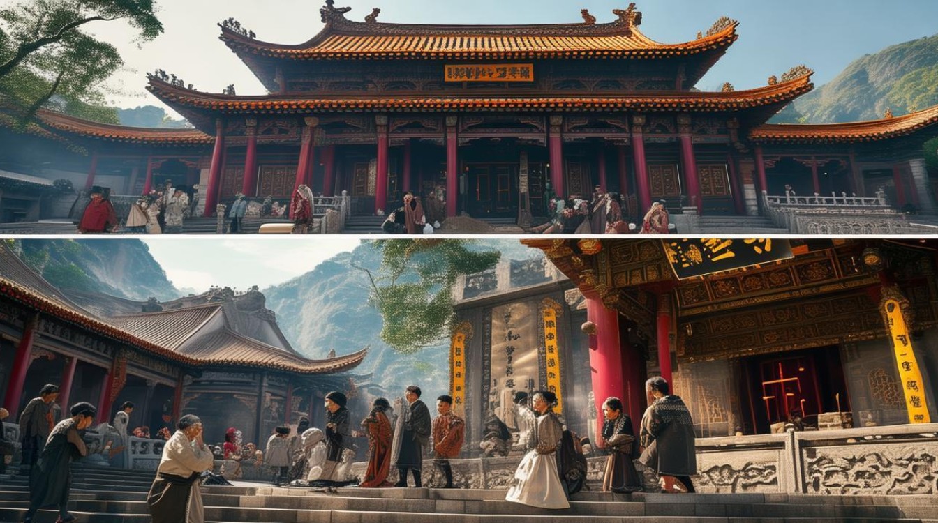 青城山寺庙活动