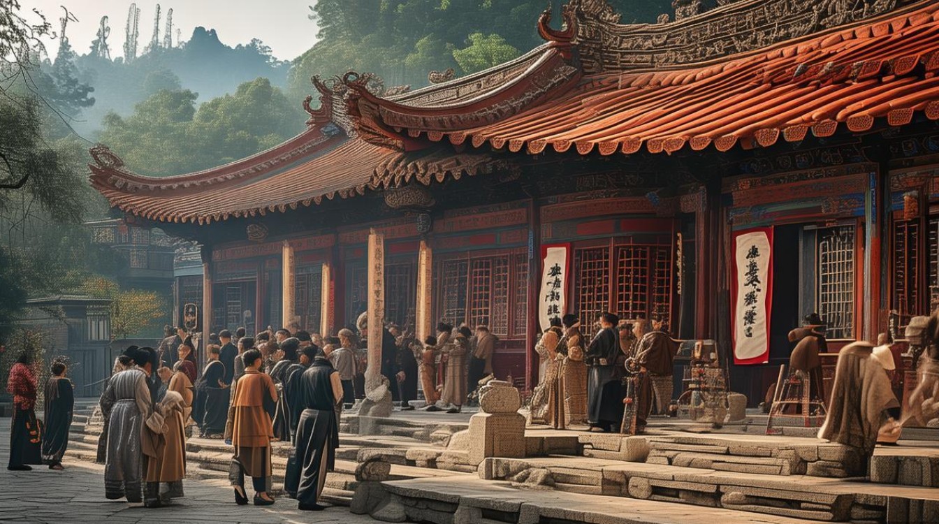 青城山寺庙活动