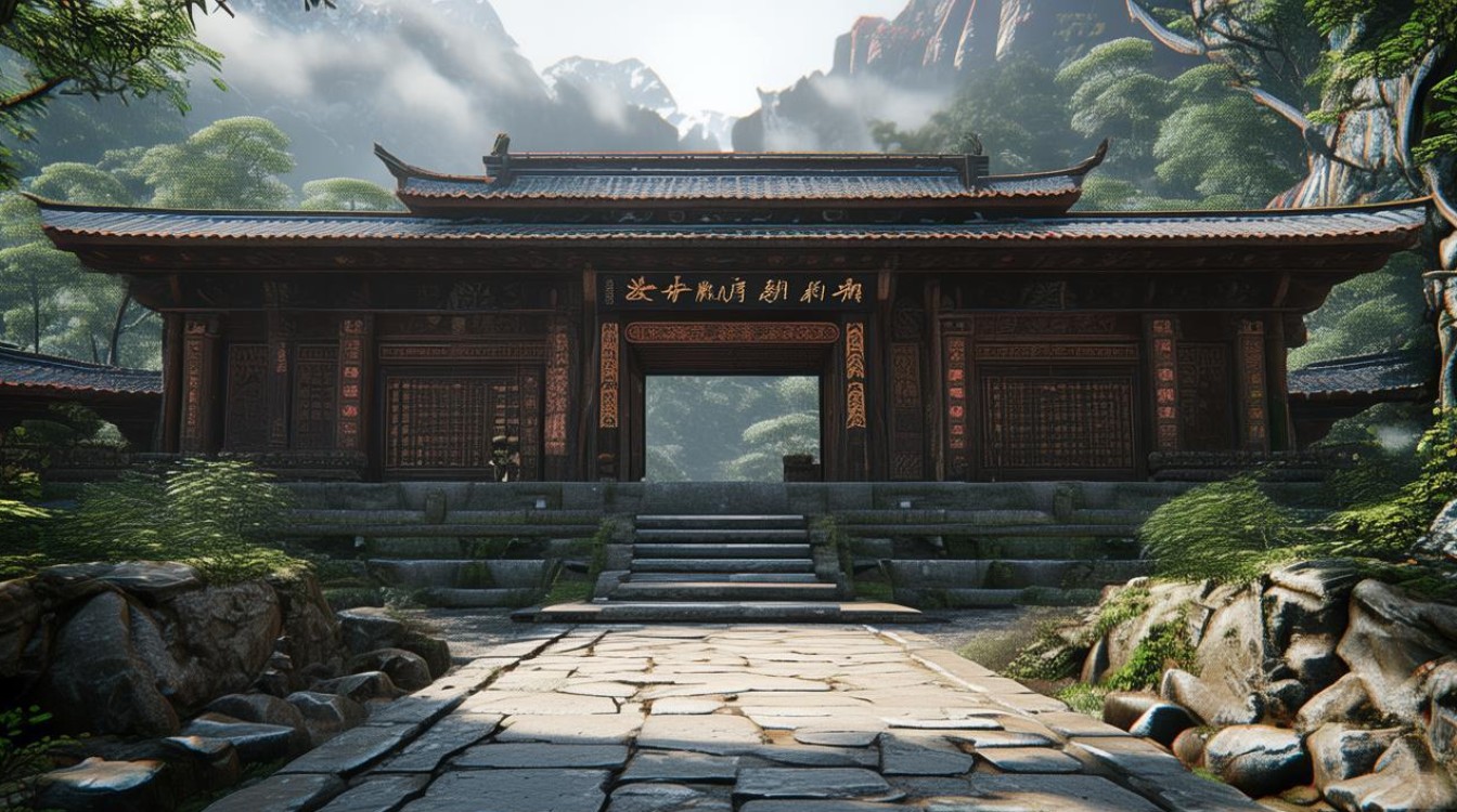 求偏远深山修行寺庙