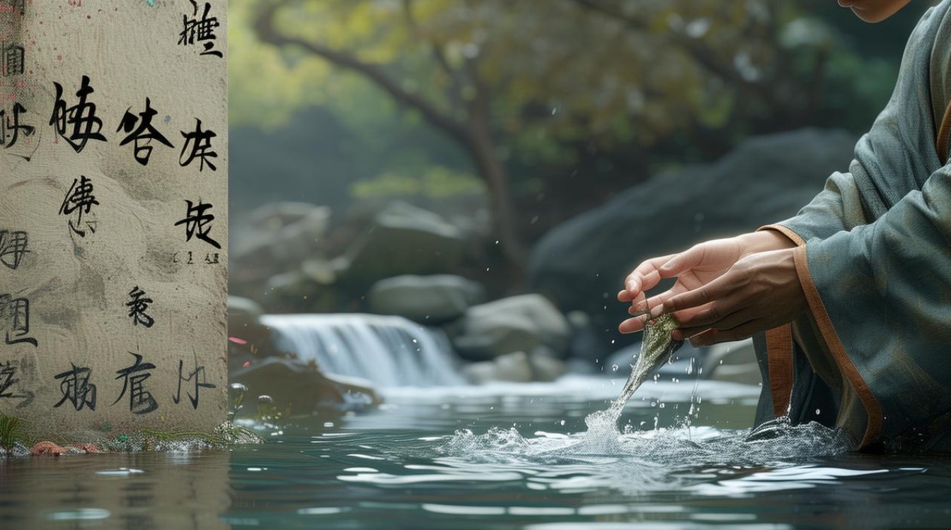 放生时菩萨会在