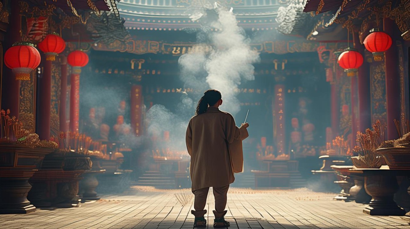 过年寺庙头香功德