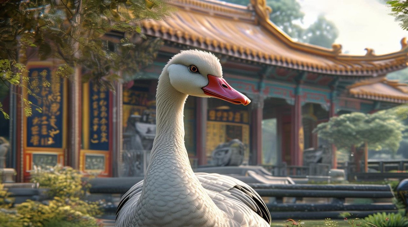 鹅与佛教