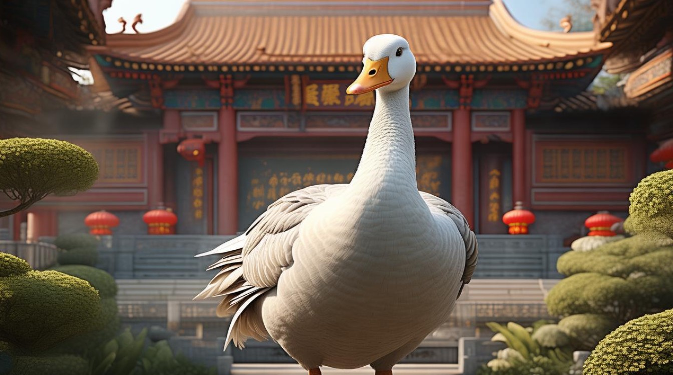 鹅与佛教