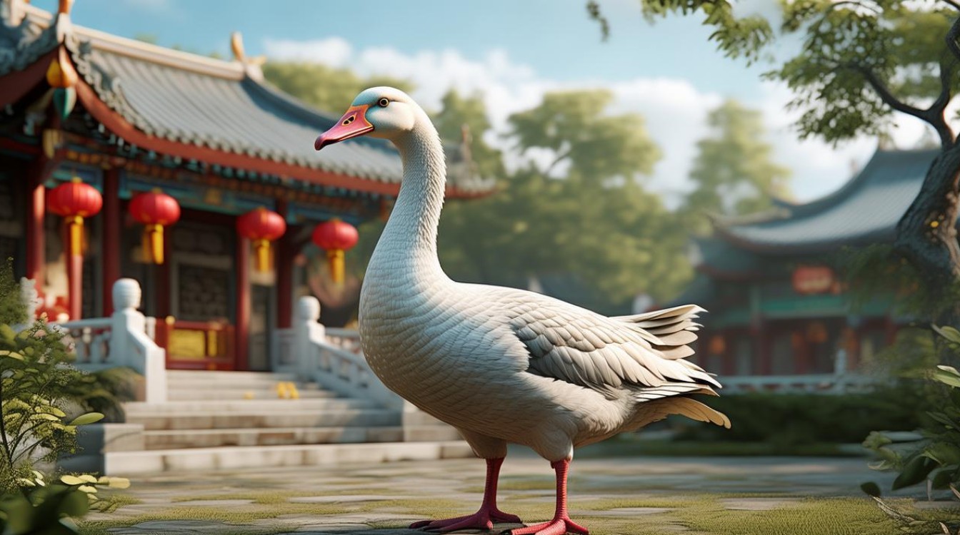 鹅与佛教