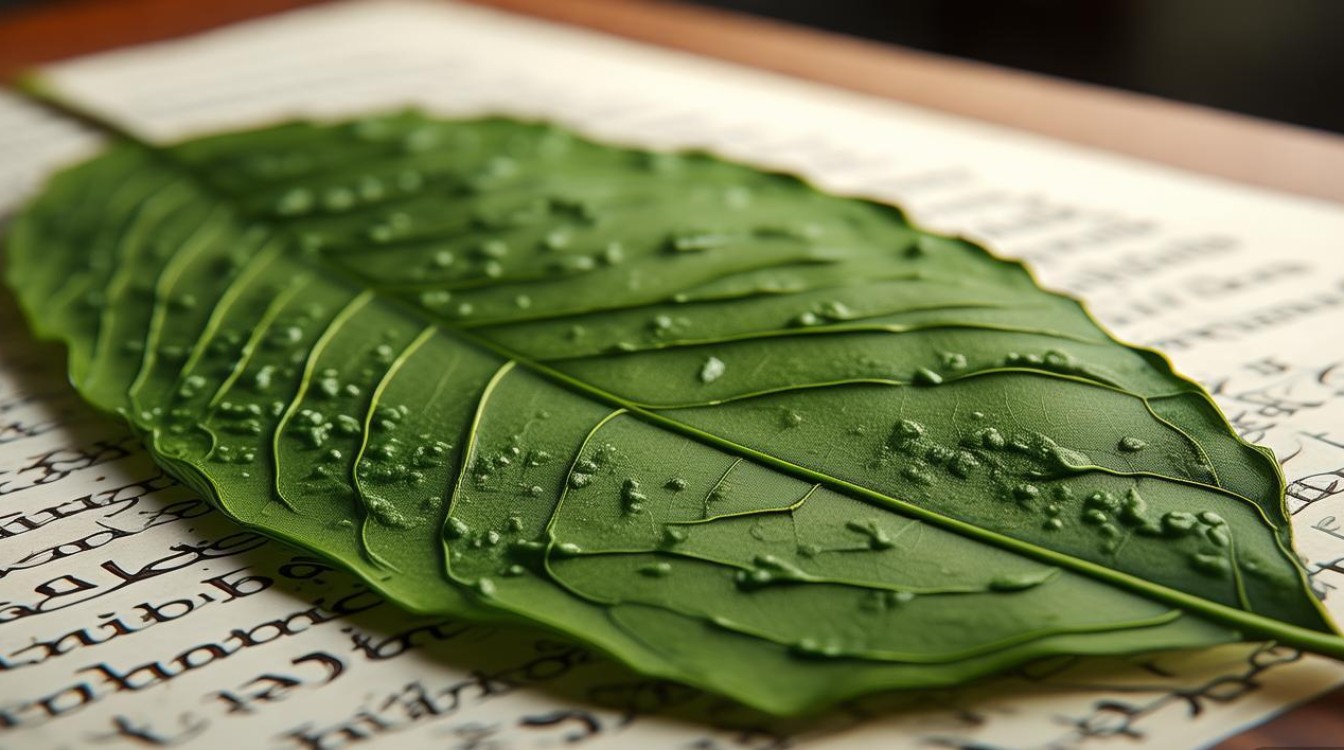 法师叶片出现疙瘩