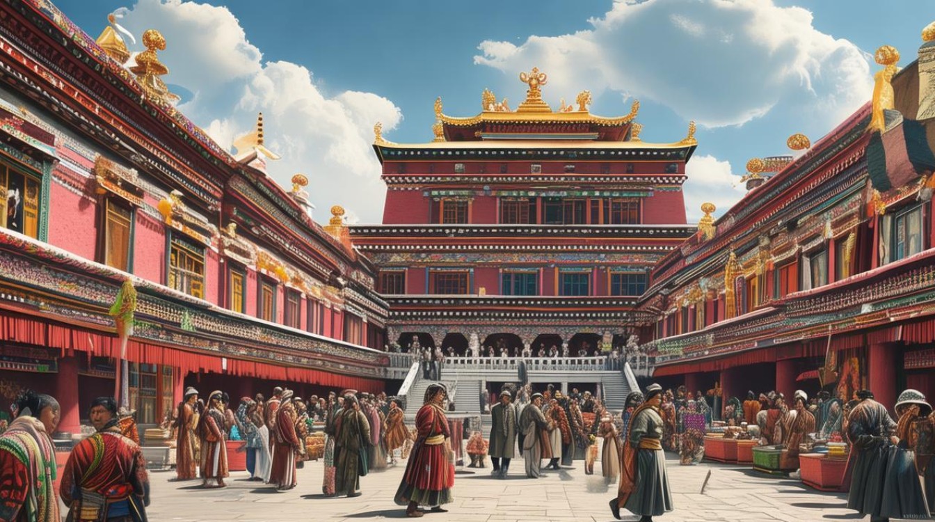 拉萨的佛教及寺庙