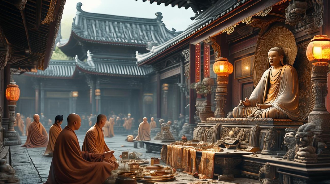 寺庙打佛七过程