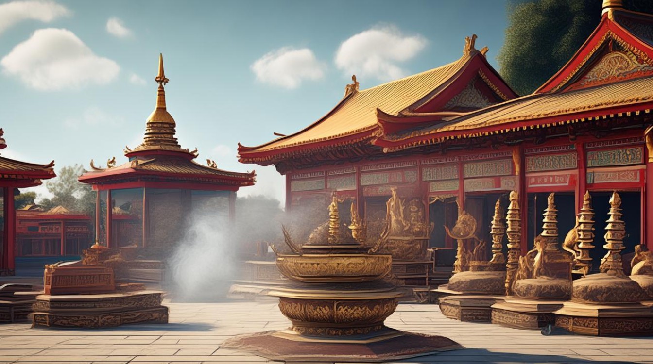 佛教 寺院 法器