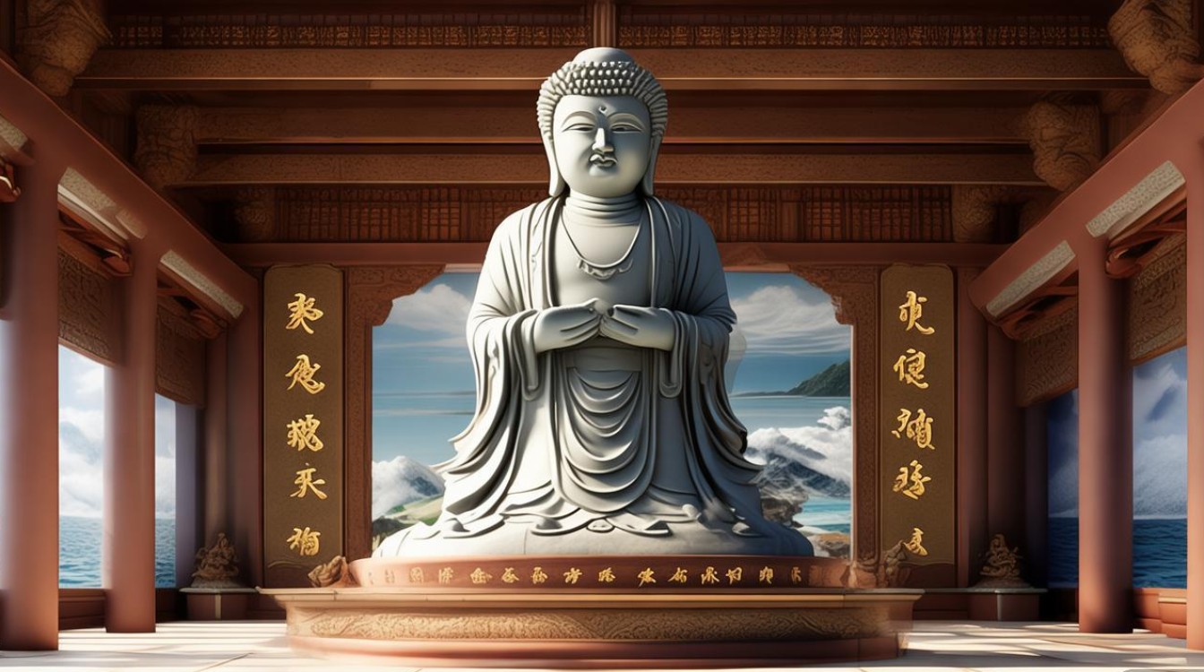 海涛法师佛像摆放