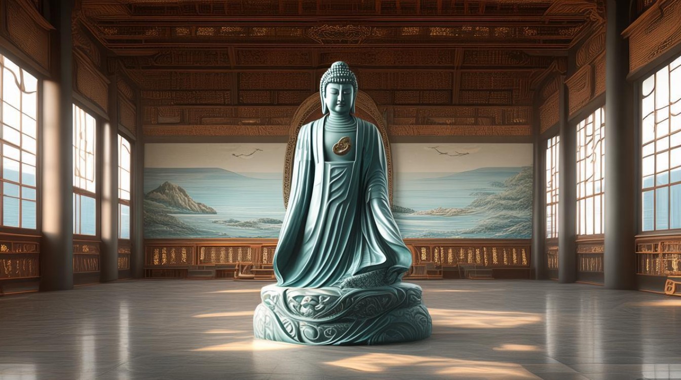 海涛法师佛像摆放