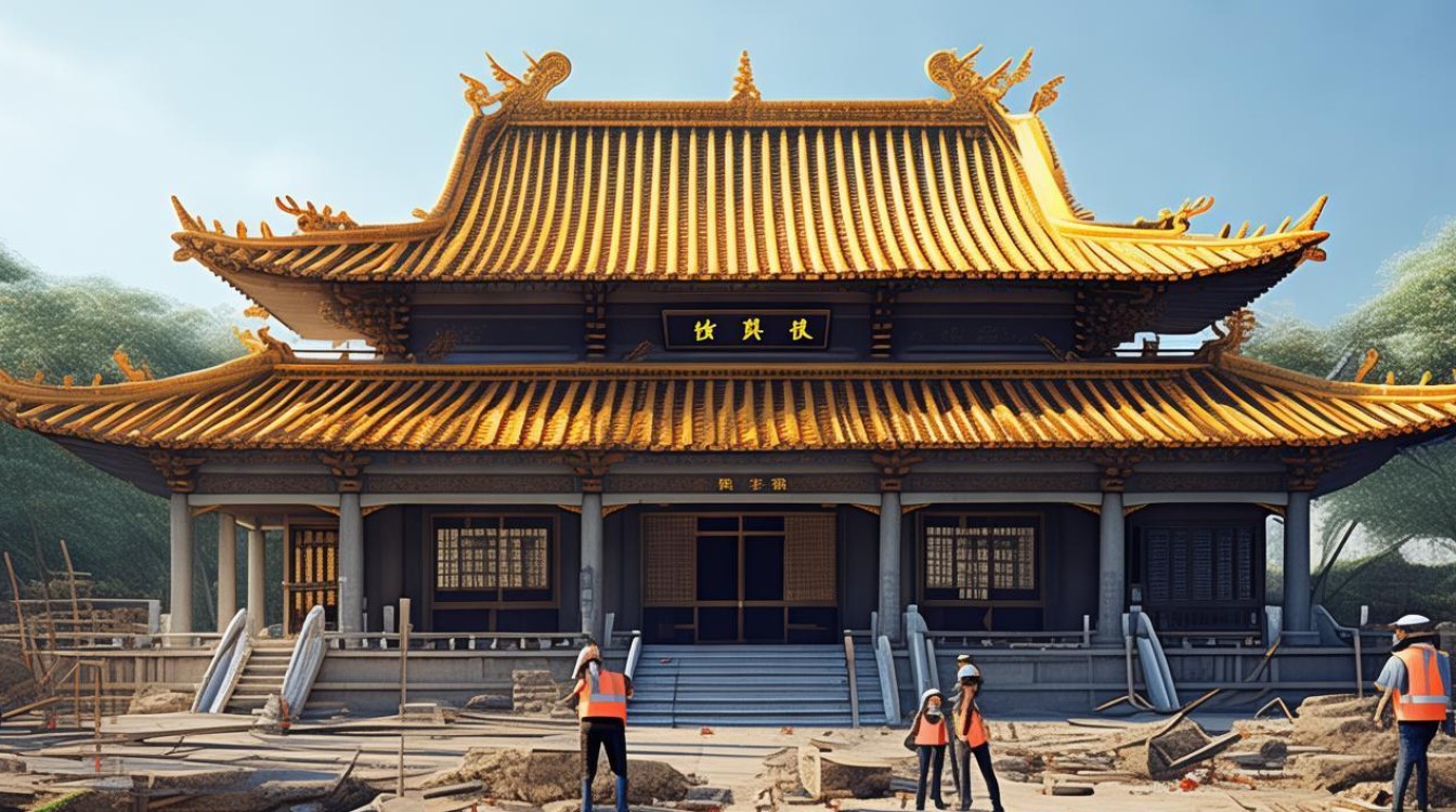 温洲在建的寺庙