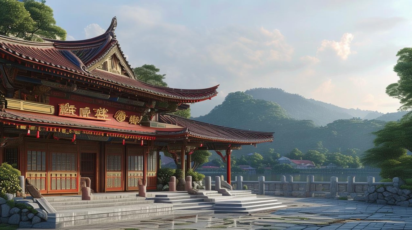 华东 普贤菩萨寺庙