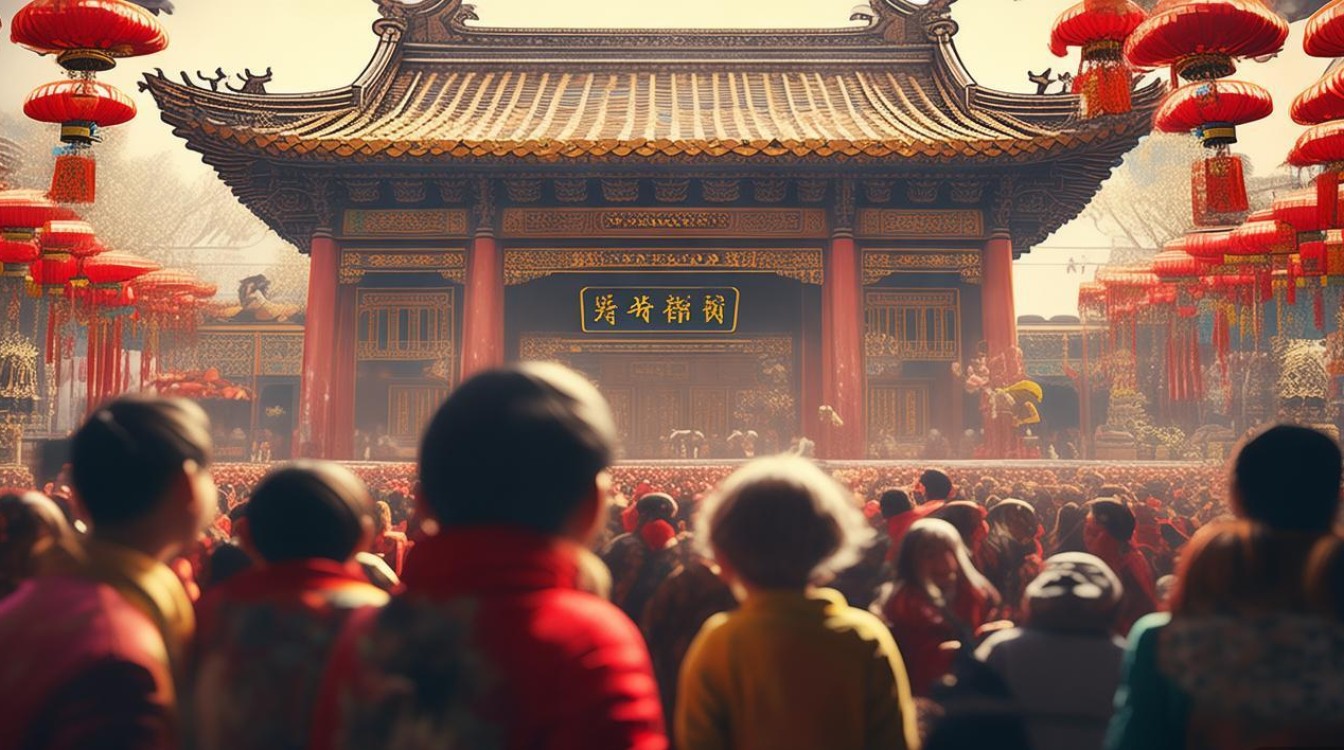 春节时候去寺庙