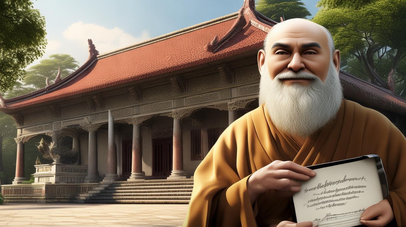 圣空法师捐寺庙