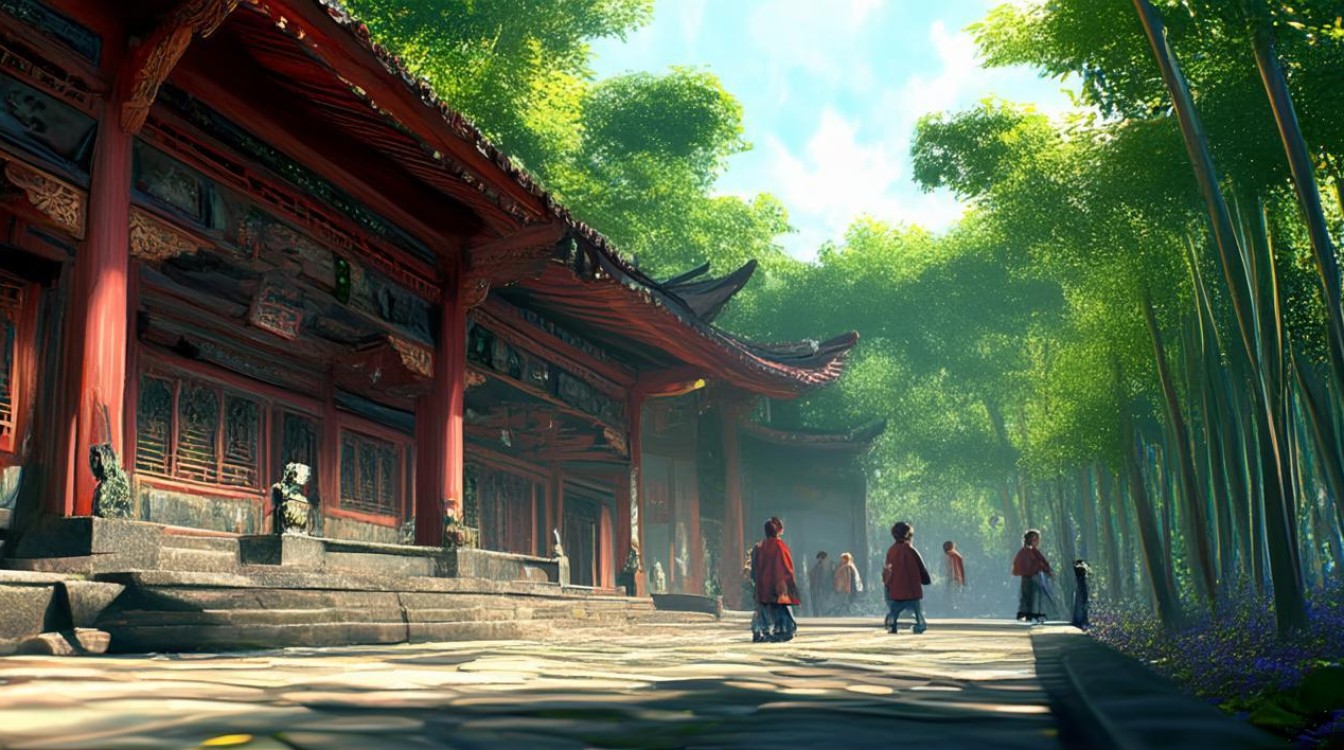 闽侯竹岐附近寺庙