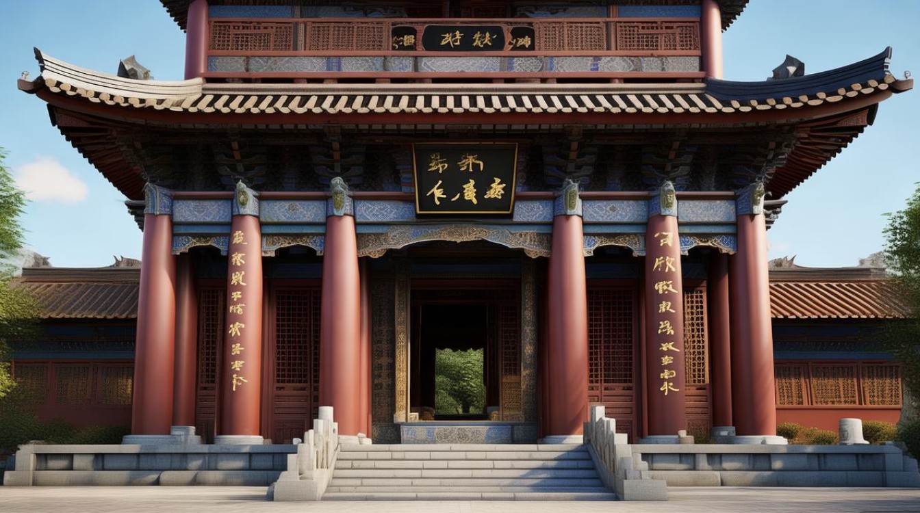 河南安阳寺庙塔