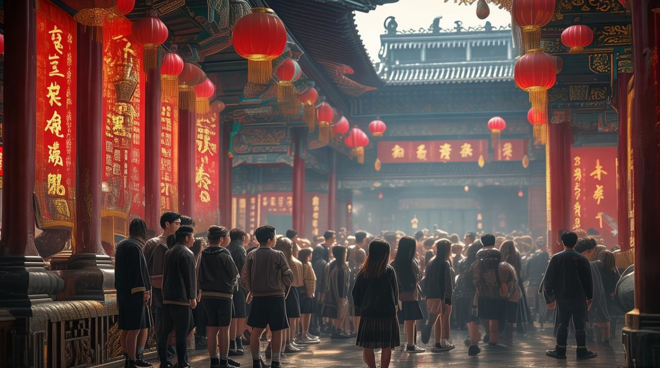 中高考寺庙祈福法会