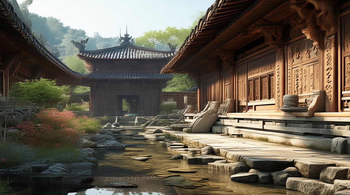 松溪旧县乡的寺庙