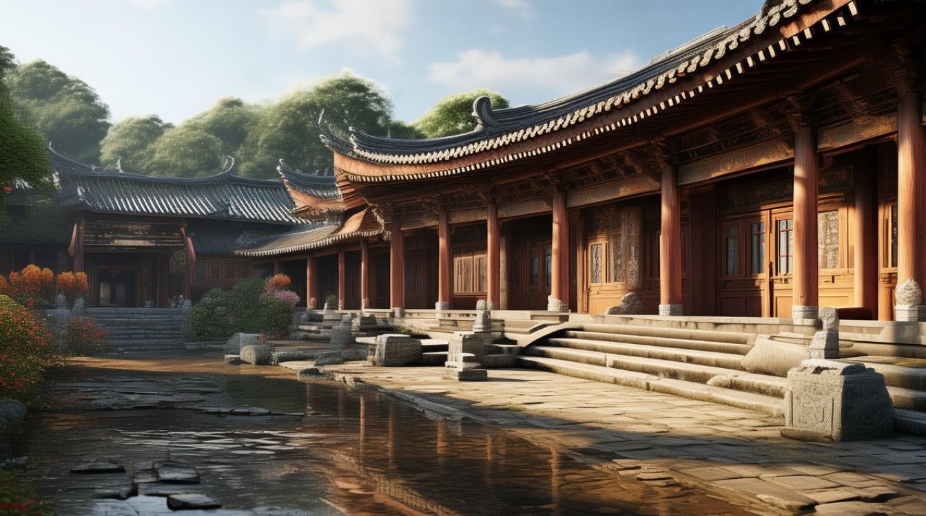松溪旧县乡的寺庙