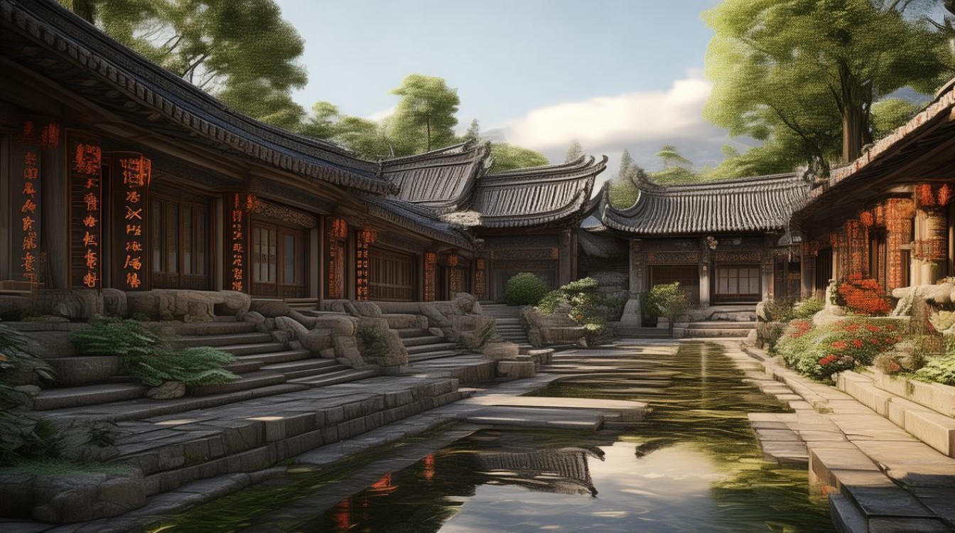 松溪旧县乡的寺庙