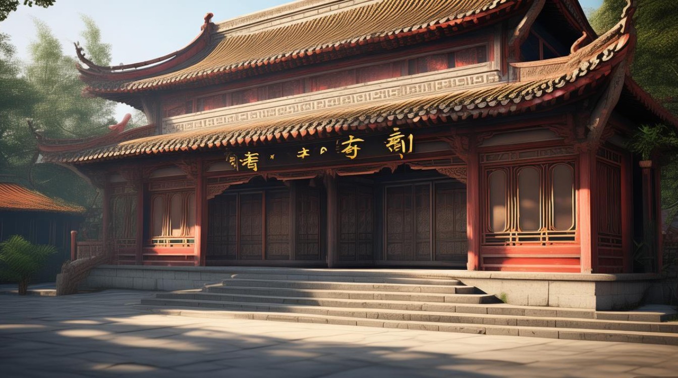 桂阳县鹿峰寺庙