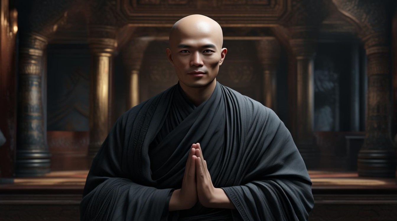 佛教穿黑色