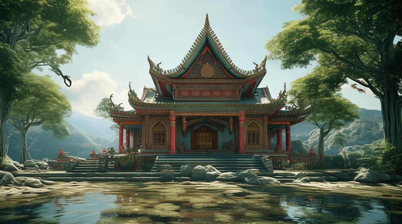 寺庙建在什么地方