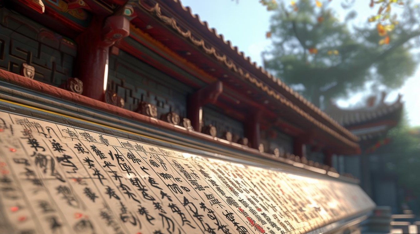 寺庙表文图片欣赏