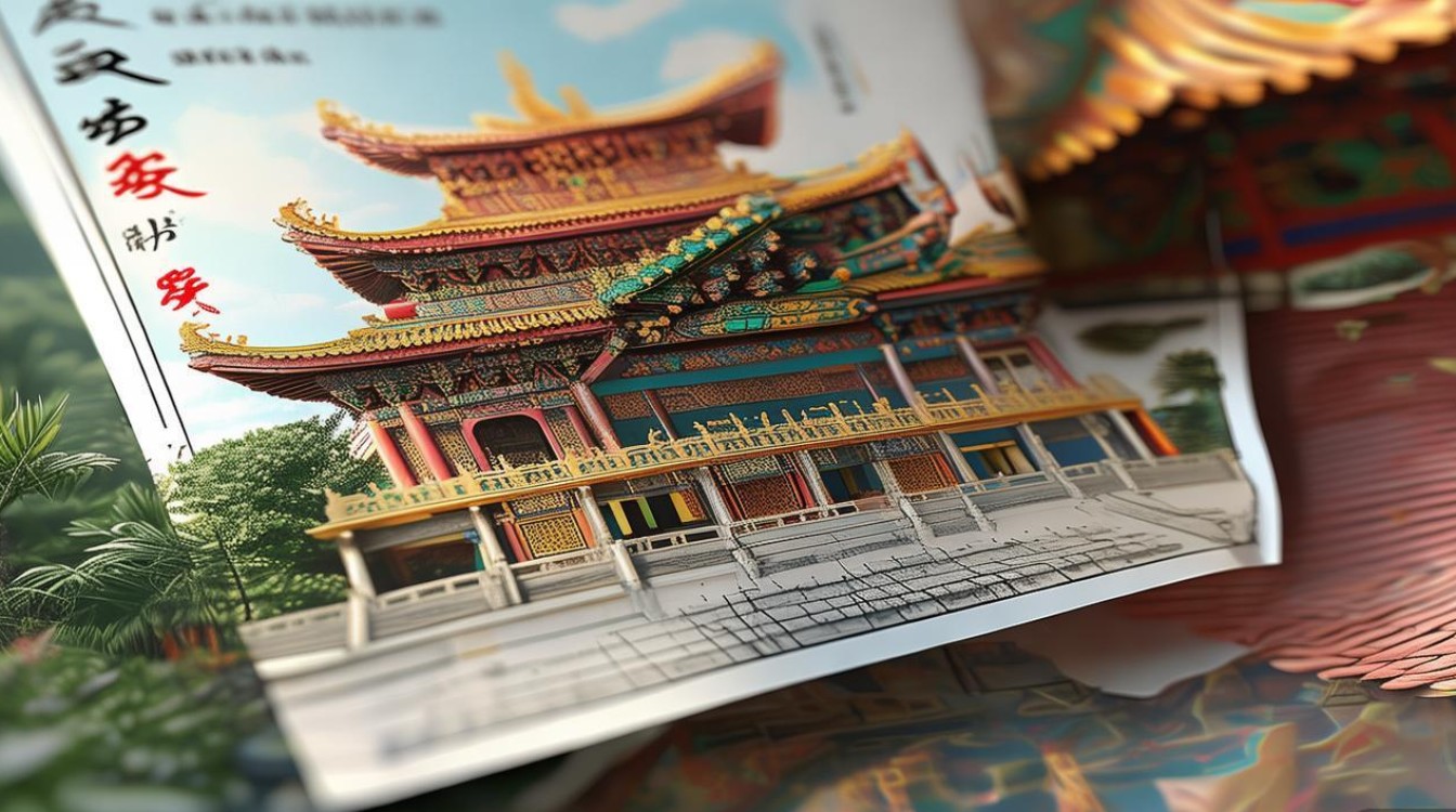佛教寺庙宣传册