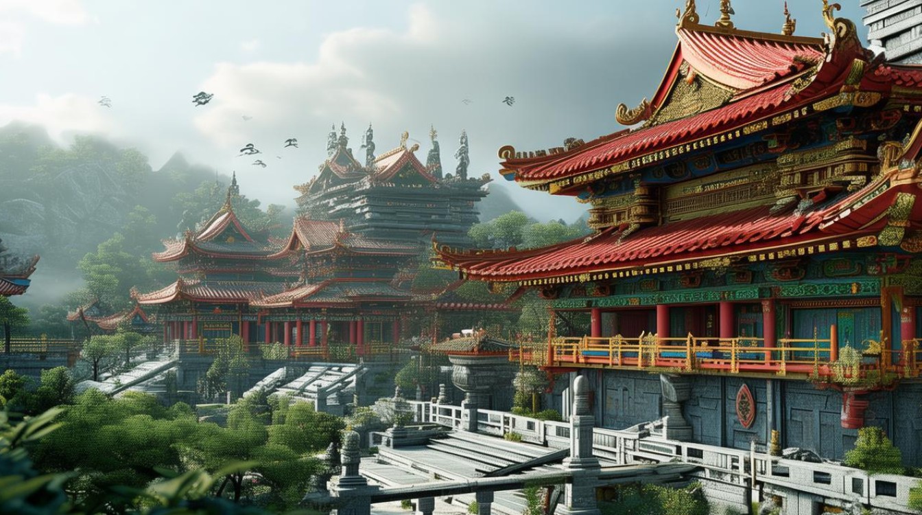 峨眉山寺庙群